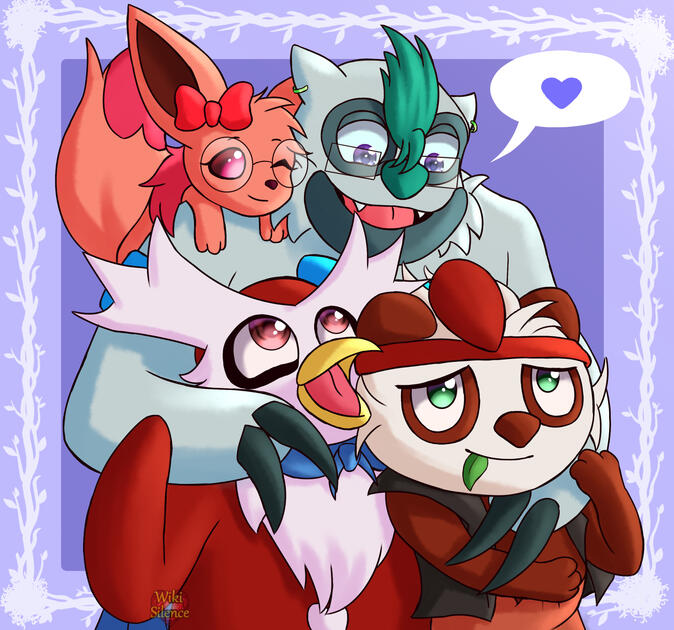 Ronald hugging three Orphanages - OC