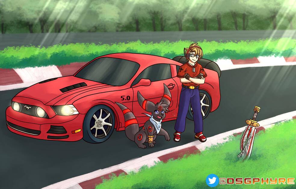 DSG & Kuraijin with a Car - DSG Commission